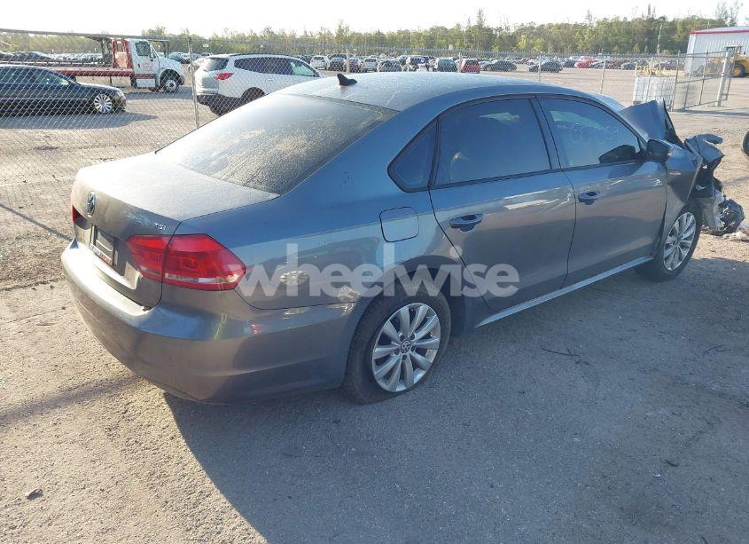 Photo 4 of 2015 Volkswagen Passat 1.8T WOLFSBURG EDITION (VIN 1VWAS7A35FC007059)