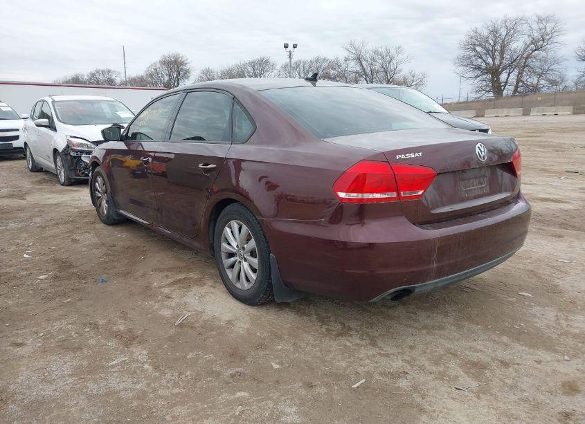 Photo 3 of 2014 Volkswagen Passat 1.8T WOLFSBURG EDITION (VIN 1VWAS7A37EC061719)