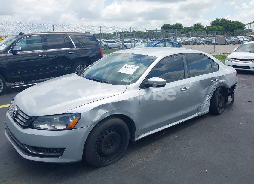 Photo 2 of 2014 Volkswagen Passat 1.8T S (VIN 1VWAS7A38EC028292)