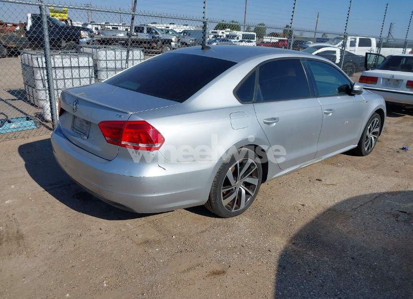 Photo 4 of 2014 Volkswagen Passat 1.8T WOLFSBURG EDITION (VIN 1VWAS7A39EC068493)