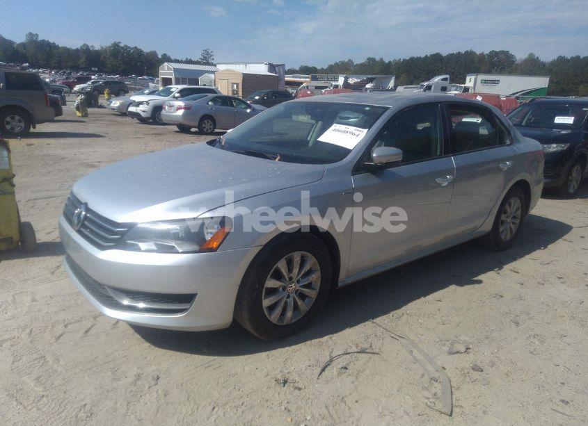 Photo 2 of 2015 Volkswagen Passat 1.8T WOLFSBURG EDITION (VIN 1VWAS7A39FC010563)