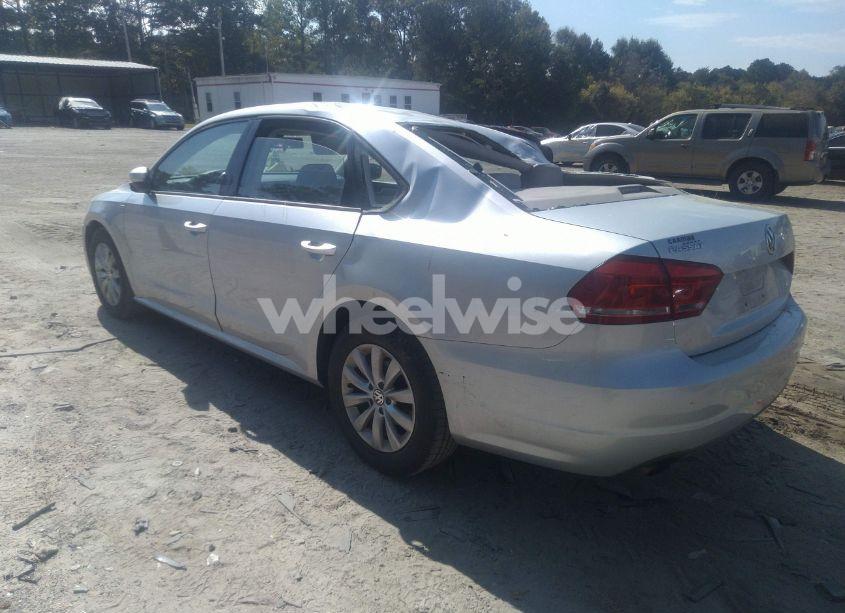 Photo 3 of 2015 Volkswagen Passat 1.8T WOLFSBURG EDITION (VIN 1VWAS7A39FC010563)