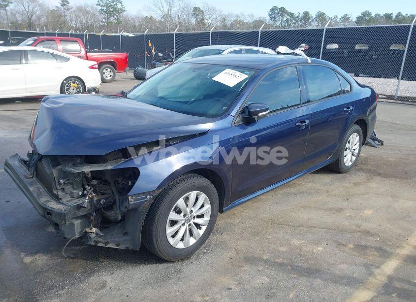 Photo 2 of 2015 Volkswagen Passat 1.8T WOLFSBURG EDITION (VIN 1VWAS7A3XFC009857)