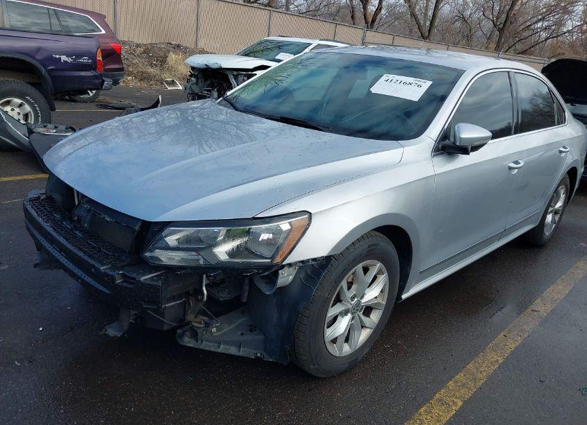 Photo 2 of 2016 Volkswagen Passat 1.8T S (VIN 1VWAS7A3XGC018558)