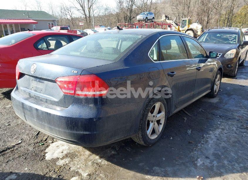 Photo 4 of 2014 Volkswagen Passat 1.8T WOLFSBURG EDITION (VIN 1VWAT7A30EC041485)