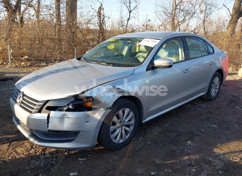 Photo 2 of 2014 Volkswagen Passat 1.8T WOLFSBURG EDITION (VIN 1VWAT7A31EC068484)