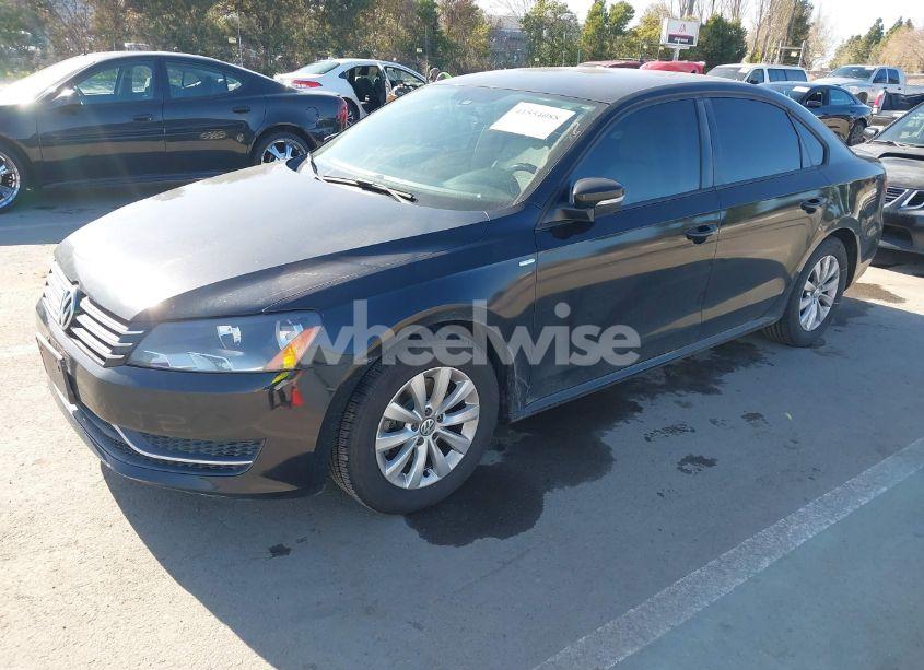 Photo 2 of 2014 Volkswagen Passat 1.8T WOLFSBURG EDITION (VIN 1VWAT7A31EC087388)