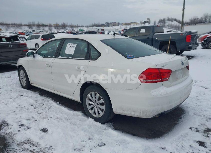 Photo 3 of 2014 Volkswagen Passat 1.8T WOLFSBURG EDITION (VIN 1VWAT7A33EC091975)