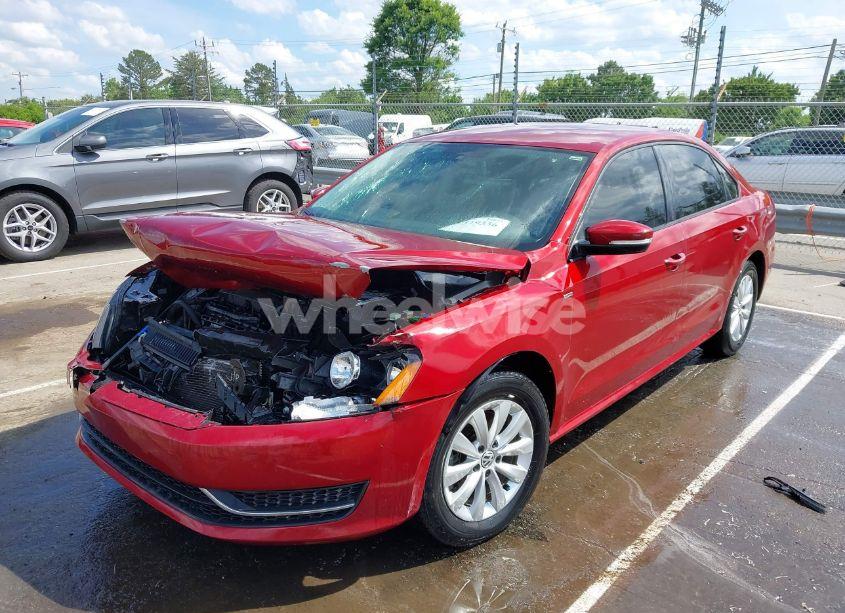 Photo 2 of 2015 Volkswagen Passat 1.8T WOLFSBURG EDITION (VIN 1VWAT7A33FC011074)