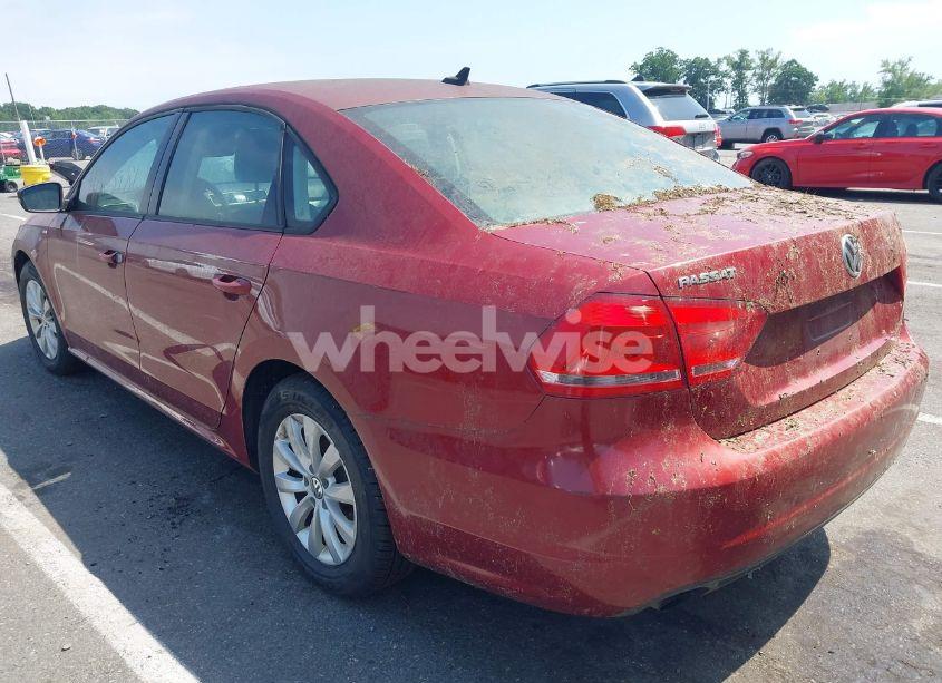 Photo 3 of 2015 Volkswagen Passat 1.8T WOLFSBURG EDITION (VIN 1VWAT7A33FC061862)