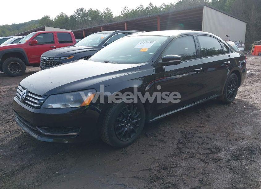 Photo 2 of 2014 Volkswagen Passat 1.8T S (VIN 1VWAT7A34EC112476)