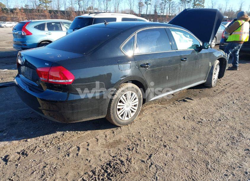 Photo 4 of 2015 Volkswagen Passat 1.8T S (VIN 1VWAT7A34FC044696)