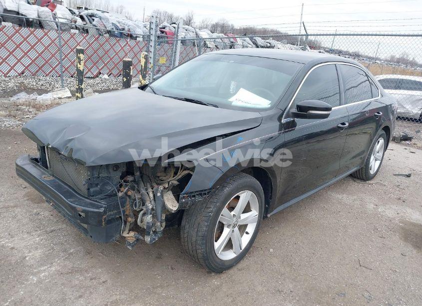 Photo 2 of 2014 Volkswagen Passat 1.8T S/1.8T WOLFSBURG EDITION (VIN 1VWAT7A35EC044088)