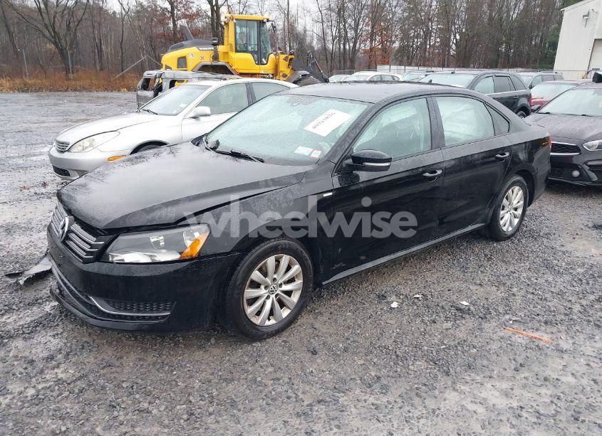 Photo 2 of 2015 Volkswagen Passat 1.8T WOLFSBURG EDITION (VIN 1VWAT7A36FC038382)