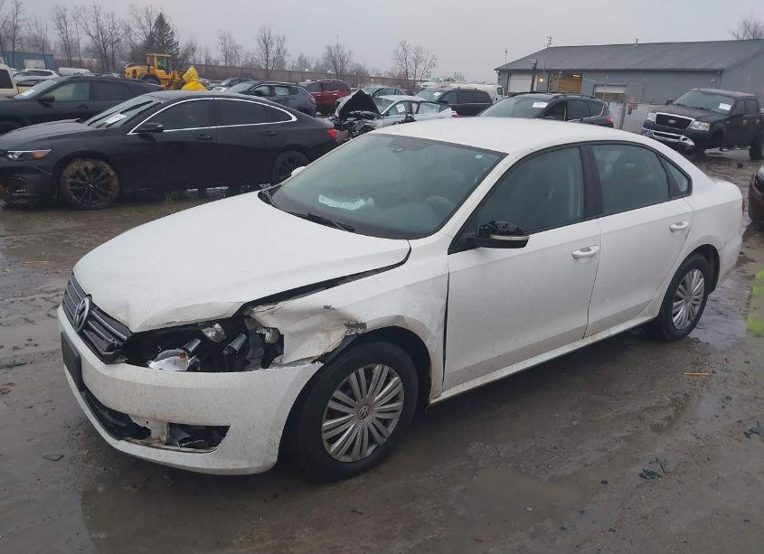 Photo 2 of 2014 Volkswagen Passat 1.8T S (VIN 1VWAT7A37EC043329)