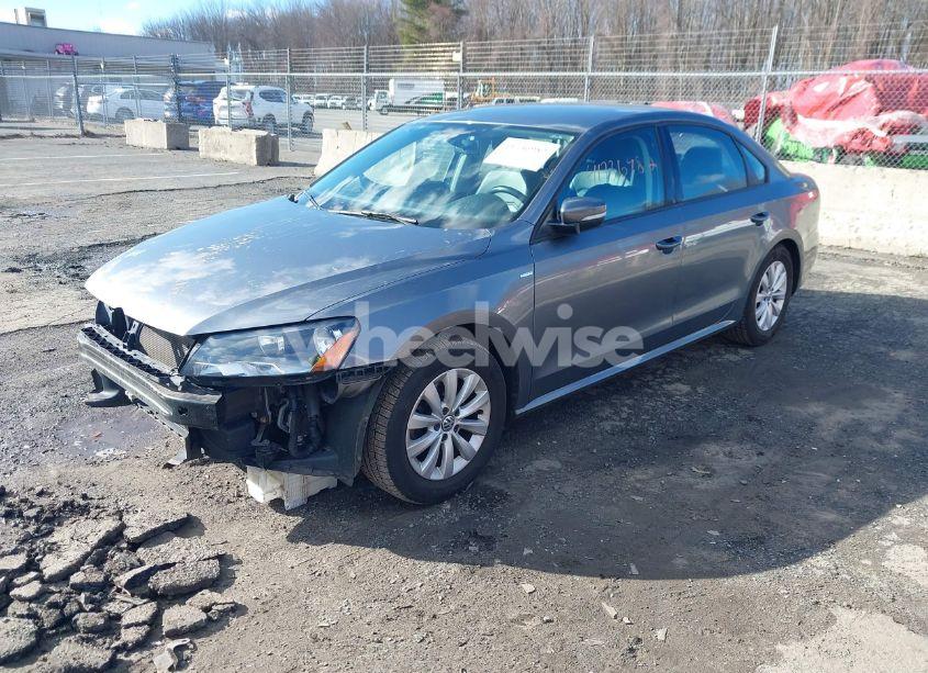 Photo 2 of 2015 Volkswagen Passat 1.8T WOLFSBURG EDITION (VIN 1VWAT7A37FC002698)