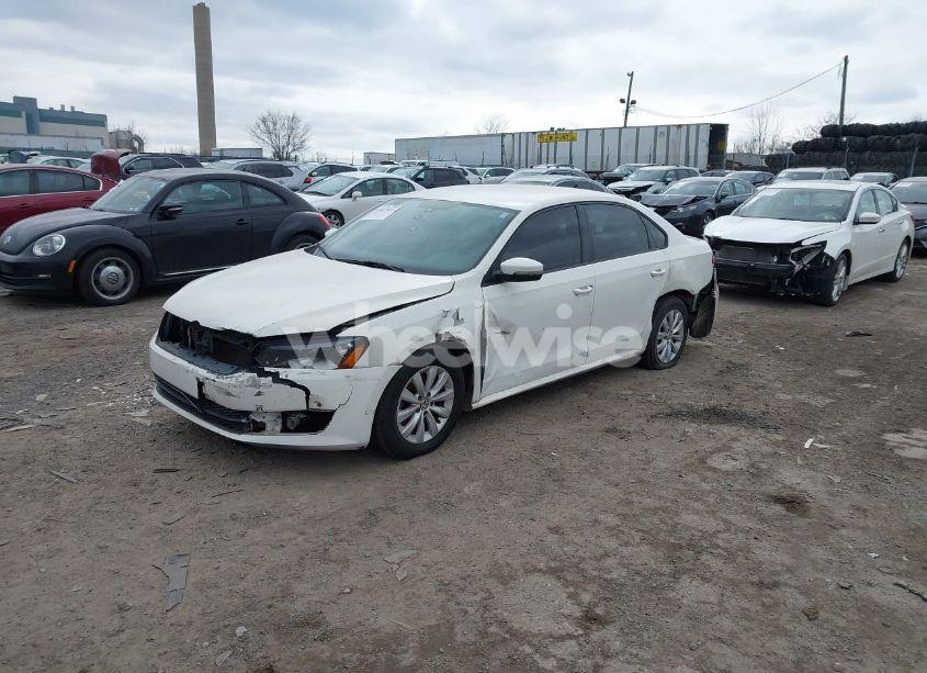 Photo 2 of 2014 Volkswagen Passat 1.8T WOLFSBURG EDITION (VIN 1VWAT7A38EC087906)