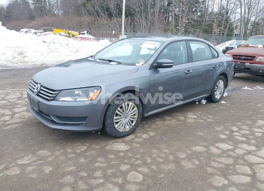 Photo 2 of 2014 Volkswagen Passat 1.8T S (VIN 1VWAT7A38EC110410)
