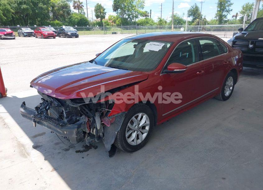 Photo 2 of 2017 Volkswagen Passat 1.8T S (VIN 1VWAT7A38HC056207)