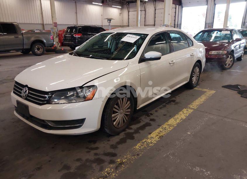 Photo 2 of 2015 Volkswagen Passat 1.8T S (VIN 1VWAT7A39FC106075)