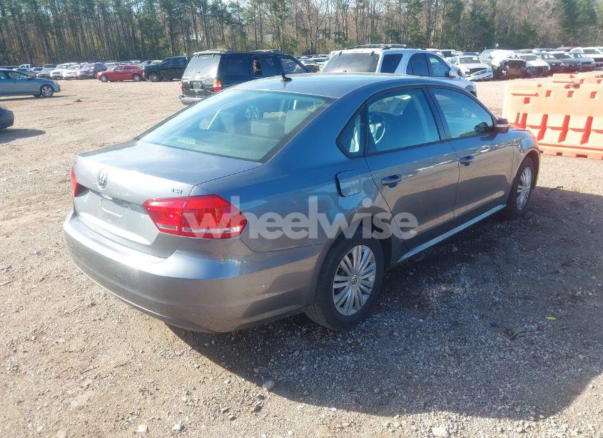 Photo 4 of 2015 Volkswagen Passat 1.8T S (VIN 1VWAT7A3XFC029796)