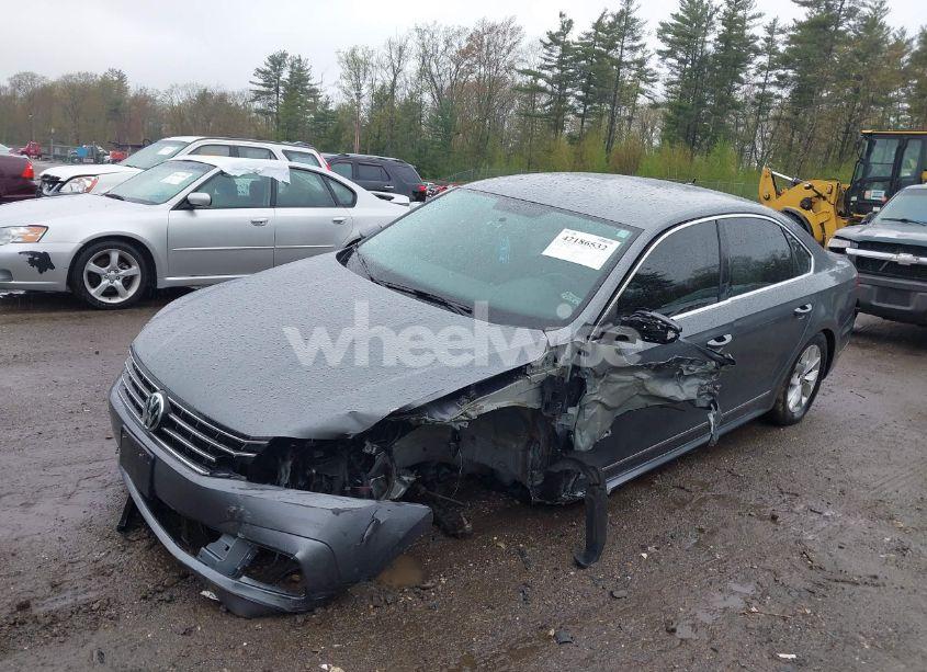 Photo 2 of 2016 Volkswagen Passat 1.8T S (VIN 1VWAT7A3XGC058667)