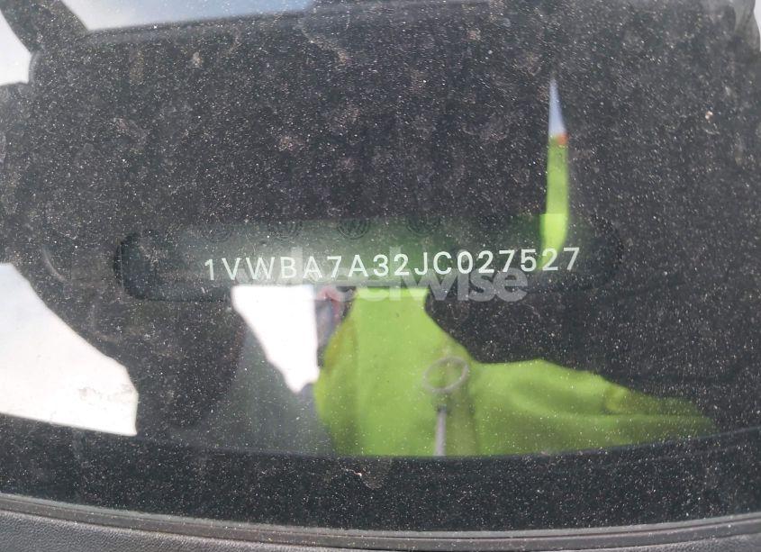 Photo 9 of 2018 Volkswagen Passat 2.0T SE (VIN 1VWBA7A32JC027527)