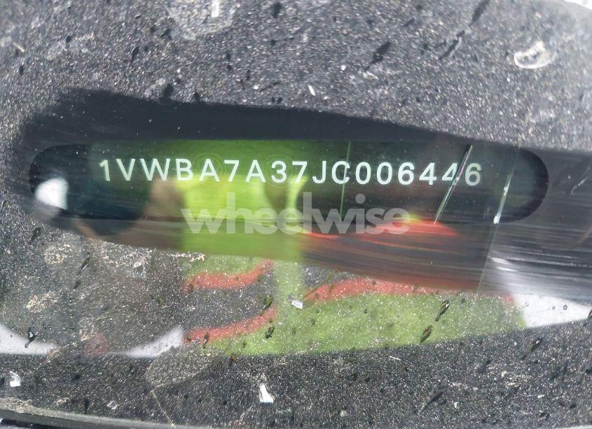 Photo 9 of 2018 Volkswagen Passat 2.0T SE (VIN 1VWBA7A37JC006446)