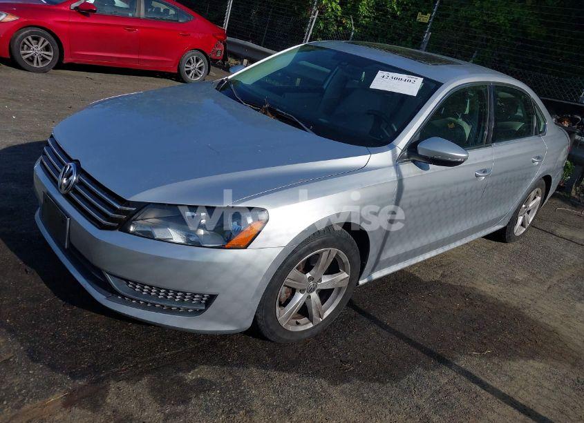 Photo 2 of 2012 Volkswagen Passat 2.5L SE (VIN 1VWBH7A31CC060209)