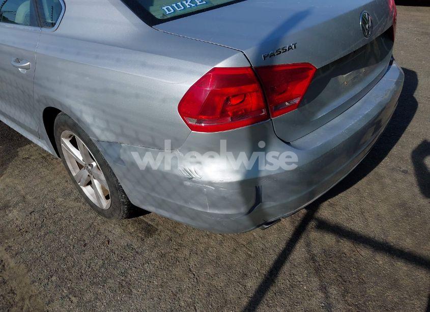 Photo 6 of 2012 Volkswagen Passat 2.5L SE (VIN 1VWBH7A31CC060209)