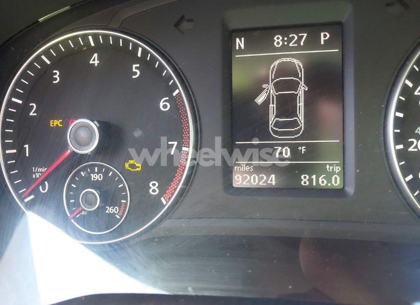 Photo 7 of 2012 Volkswagen Passat 2.5L SE (VIN 1VWBH7A31CC060209)