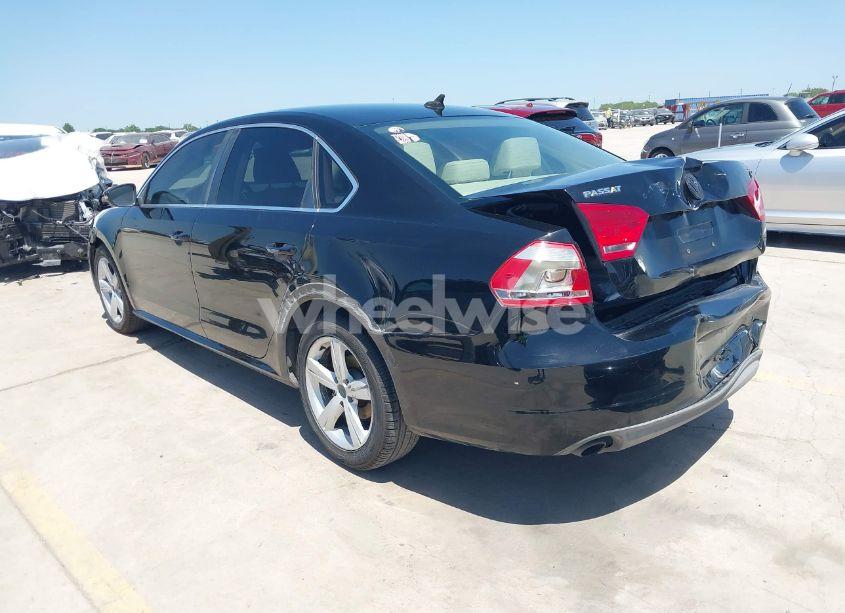 Photo 3 of 2012 Volkswagen Passat 2.5L SE (VIN 1VWBH7A32CC094465)