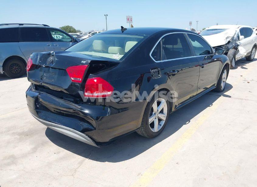 Photo 4 of 2012 Volkswagen Passat 2.5L SE (VIN 1VWBH7A32CC094465)