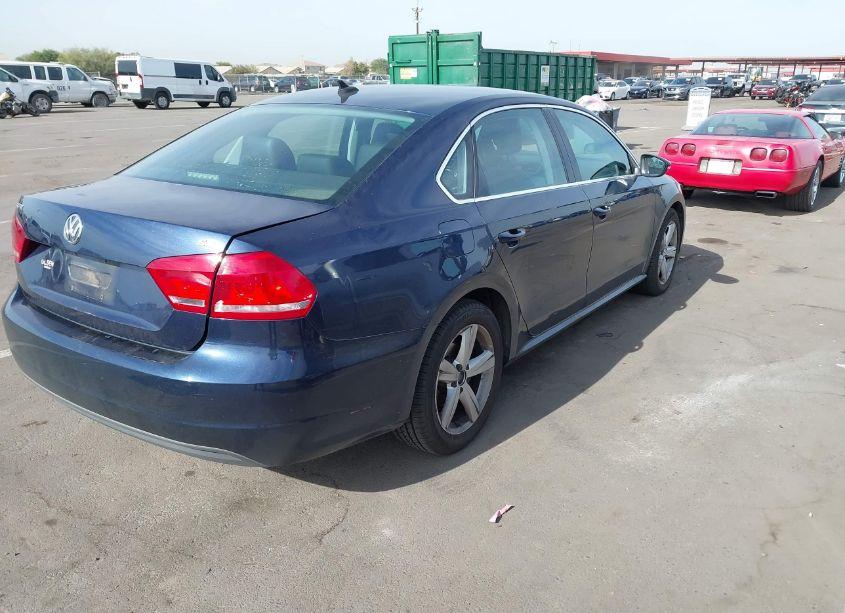 Photo 4 of 2012 Volkswagen Passat 2.5L SE (VIN 1VWBH7A33CC045758)