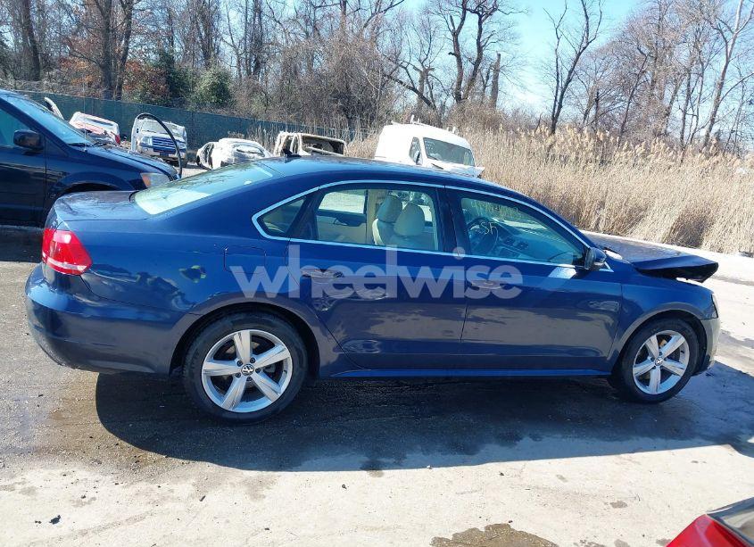 Photo 13 of 2013 Volkswagen Passat 2.5L SE (VIN 1VWBH7A33DC005813)