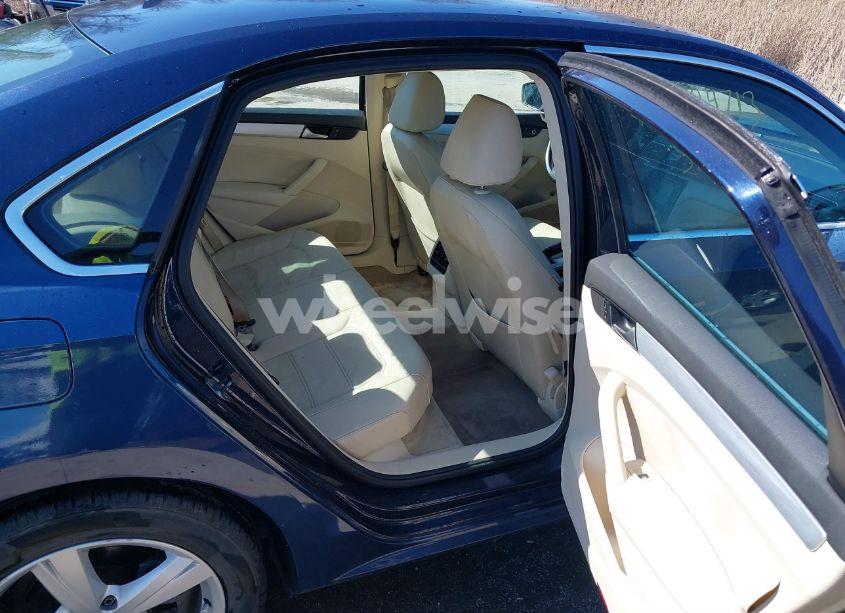 Photo 8 of 2013 Volkswagen Passat 2.5L SE (VIN 1VWBH7A33DC005813)