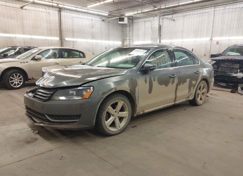 Photo 2 of 2012 Volkswagen Passat 2.5L SE (VIN 1VWBH7A34CC092250)