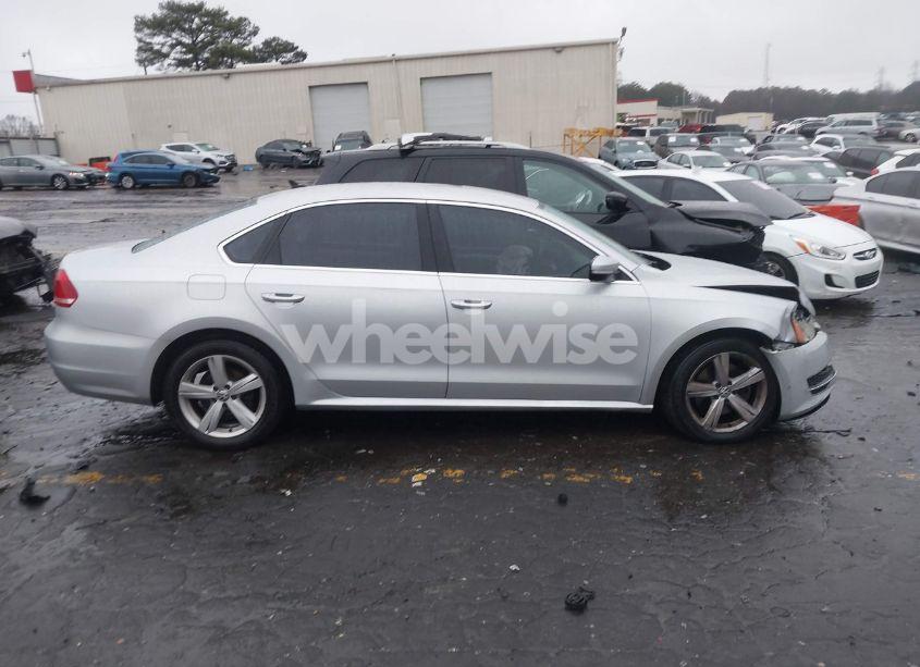 Photo 13 of 2013 Volkswagen Passat 2.5L SE (VIN 1VWBH7A34DC013662)