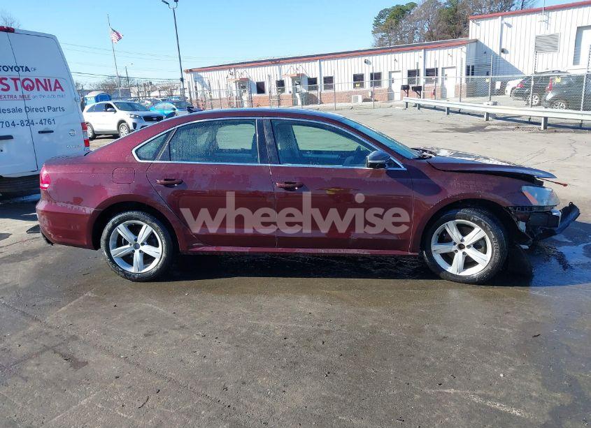 Photo 13 of 2013 Volkswagen Passat 2.5L SE (VIN 1VWBH7A35DC020085)