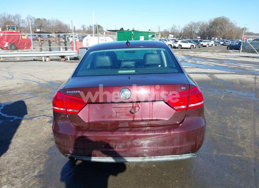 Photo 16 of 2013 Volkswagen Passat 2.5L SE (VIN 1VWBH7A35DC020085)