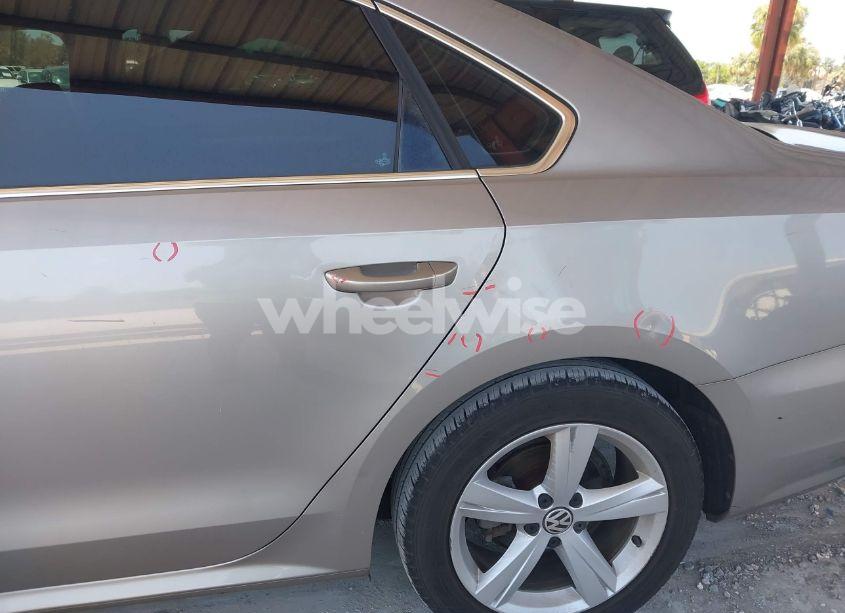 Photo 6 of 2013 Volkswagen Passat 2.5L SE (VIN 1VWBH7A35DC021818)