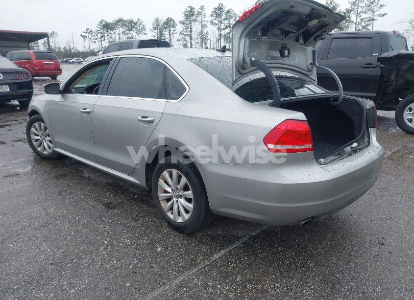 Photo 3 of 2012 Volkswagen Passat 2.5L SE (VIN 1VWBH7A36CC077412)