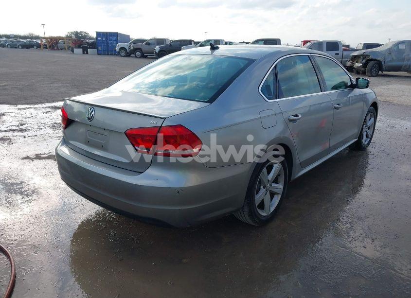 Photo 4 of 2013 Volkswagen Passat 2.5L SE (VIN 1VWBH7A37DC142155)