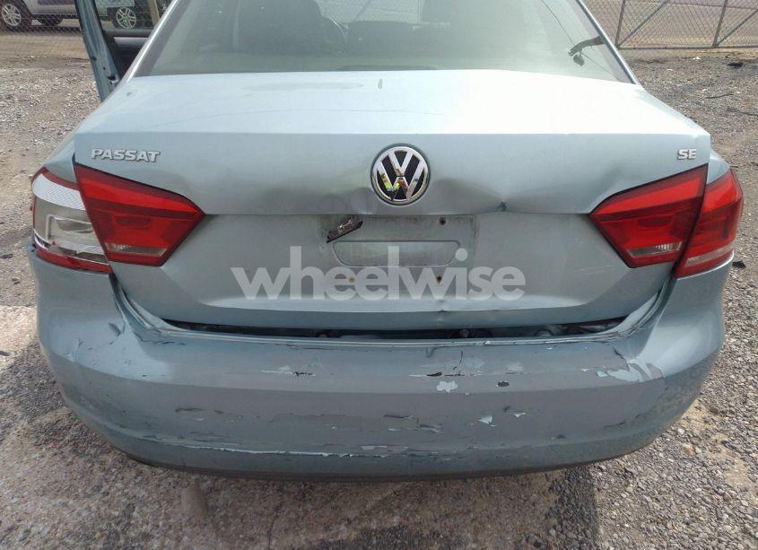 Photo 6 of 2012 Volkswagen Passat 2.5L SE (VIN 1VWBH7A38CC032679)