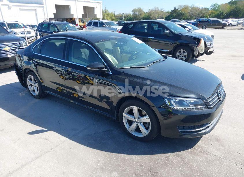 2012 Volkswagen Passat 2.5L SE (VIN 1VWBH7A38CC063186) main photo