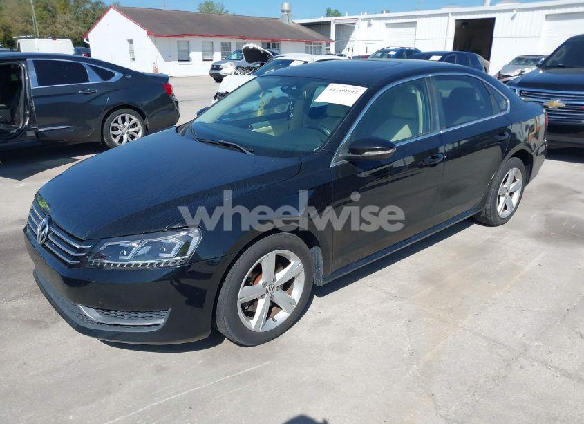 Photo 2 of 2012 Volkswagen Passat 2.5L SE (VIN 1VWBH7A38CC063186)