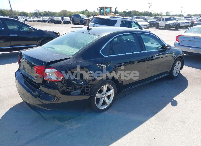 Photo 4 of 2012 Volkswagen Passat 2.5L SE (VIN 1VWBH7A38CC063186)