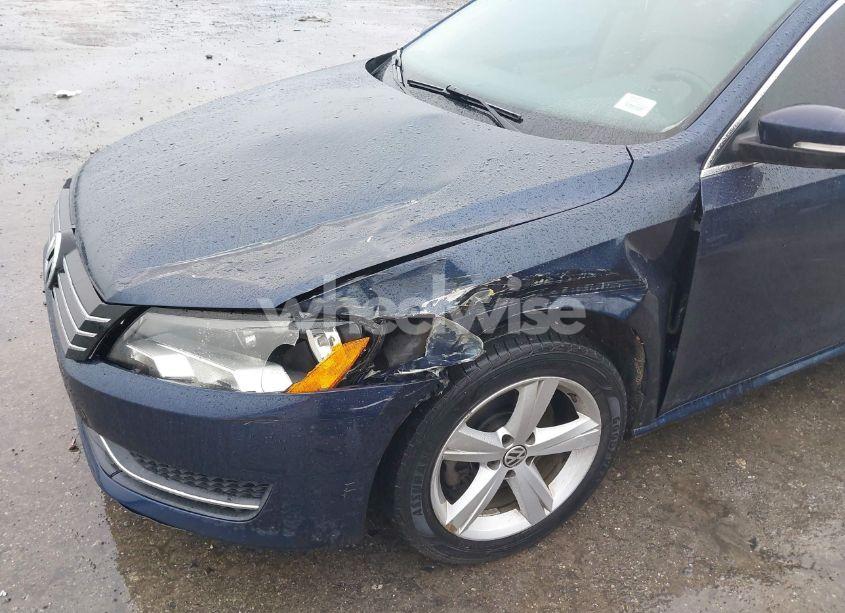 Photo 6 of 2013 Volkswagen Passat 2.5L SE (VIN 1VWBH7A38DC016998)