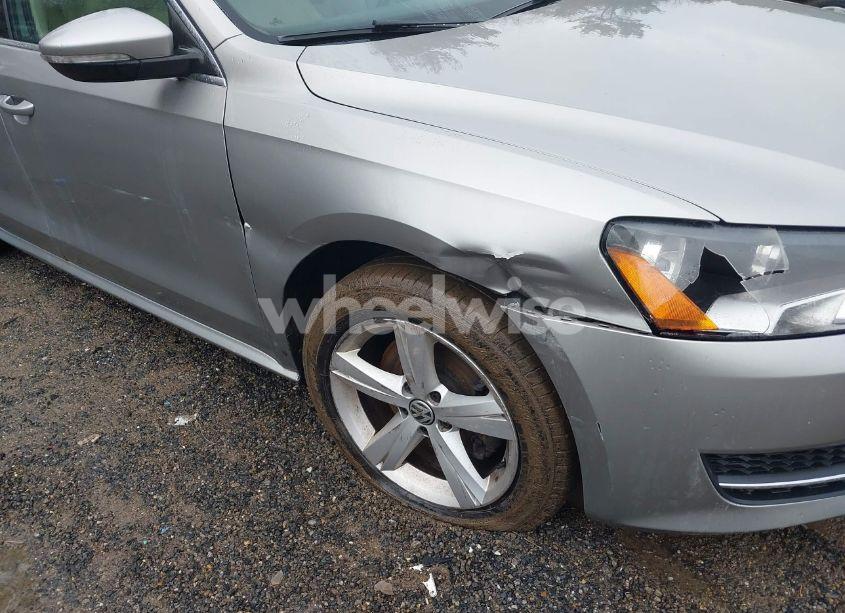 Photo 6 of 2012 Volkswagen Passat 2.5L SE (VIN 1VWBH7A39CC108345)