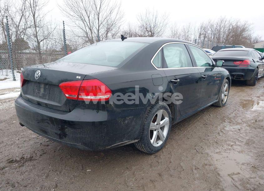 Photo 4 of 2013 Volkswagen Passat 2.5L SE (VIN 1VWBH7A39DC126667)